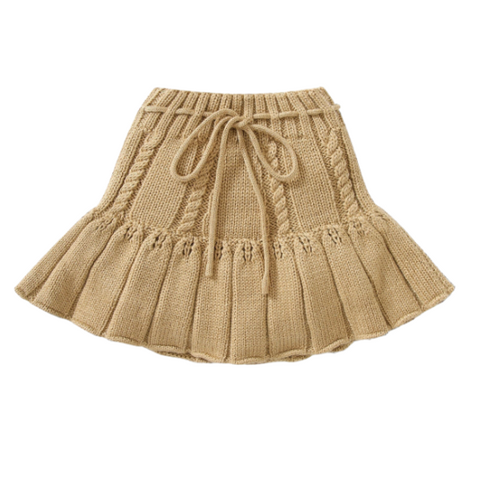 Fashion Baby Kid Girls Solid Color Crochet Skirts