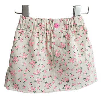 Baby Kid Girls Flower Print Skirts