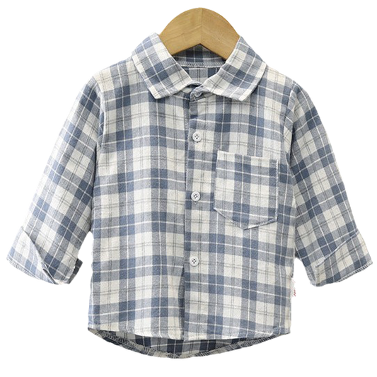 Baby Kid Boys Checked Tops