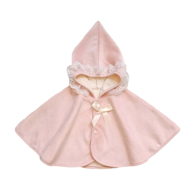 Baby Kid Girls Bow Lace Jackets Outwears