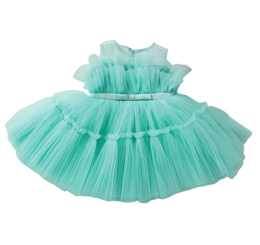 Baby Kid Girls Bow Dressy Dresses Princess Dresses