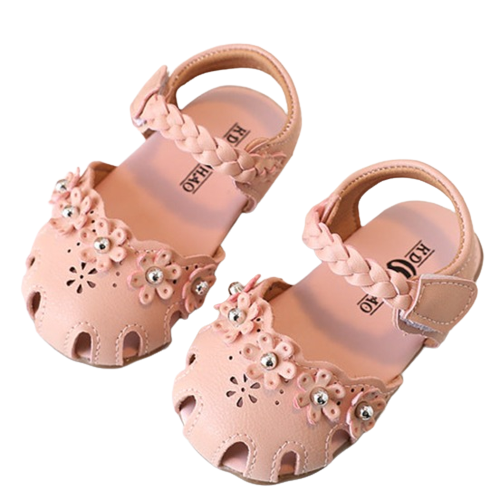 Baby Kid Girls Flower Shoes