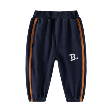 Baby Kid Boys Embroidered Alphabet Sports Pants