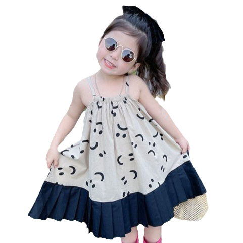 Baby Kid Girls Expression Dresses