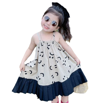 Baby Kid Girls Expression Dresses