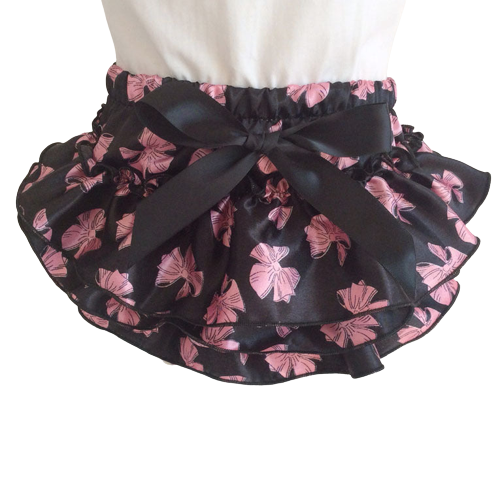 Baby Kid Girls Bow Print Shorts