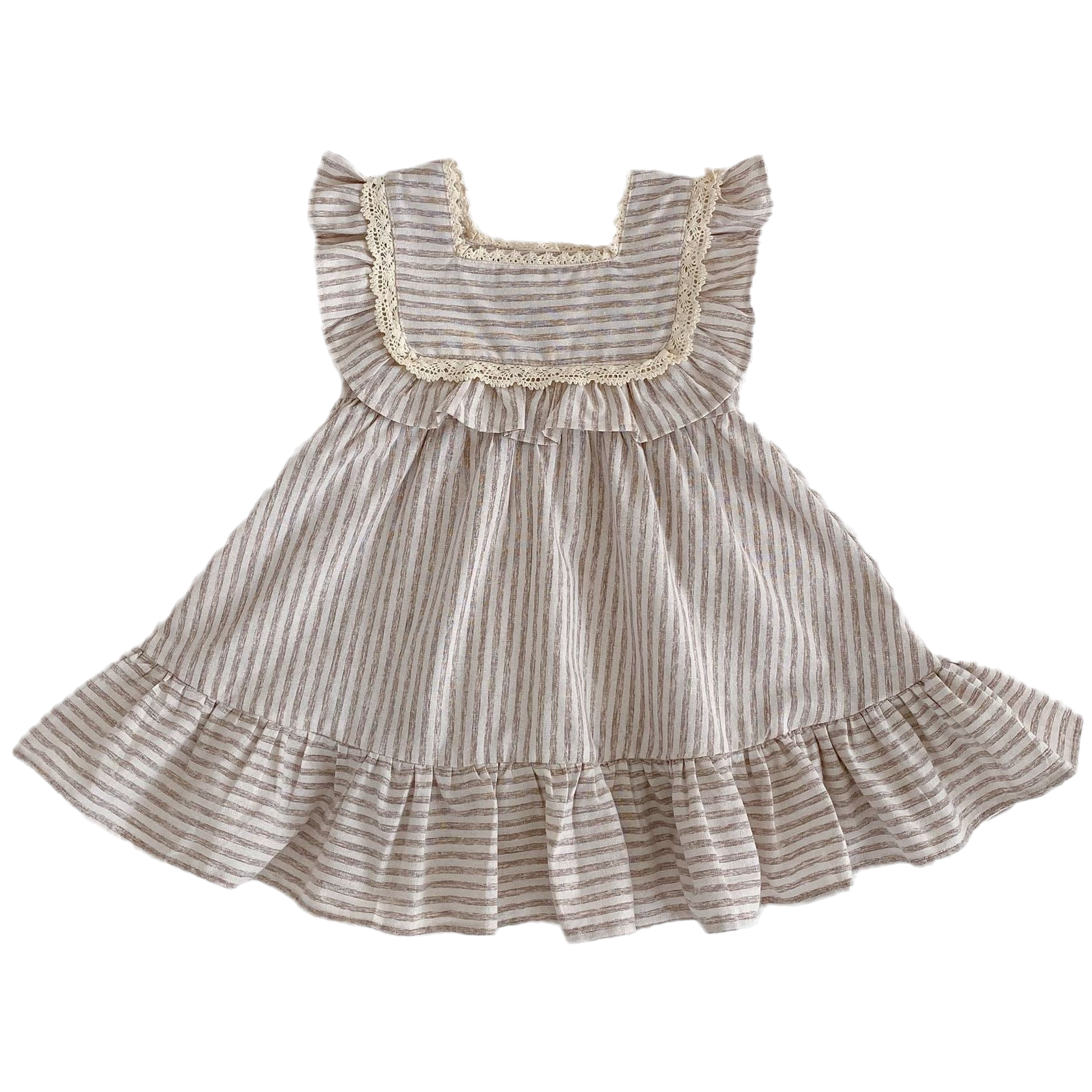 Baby Kid Girls Striped Rompers And Dresses