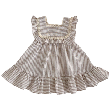 Baby Kid Girls Striped Rompers And Dresses