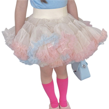 Fashion Baby Kid Girls Tie Dye Dressy Skirts