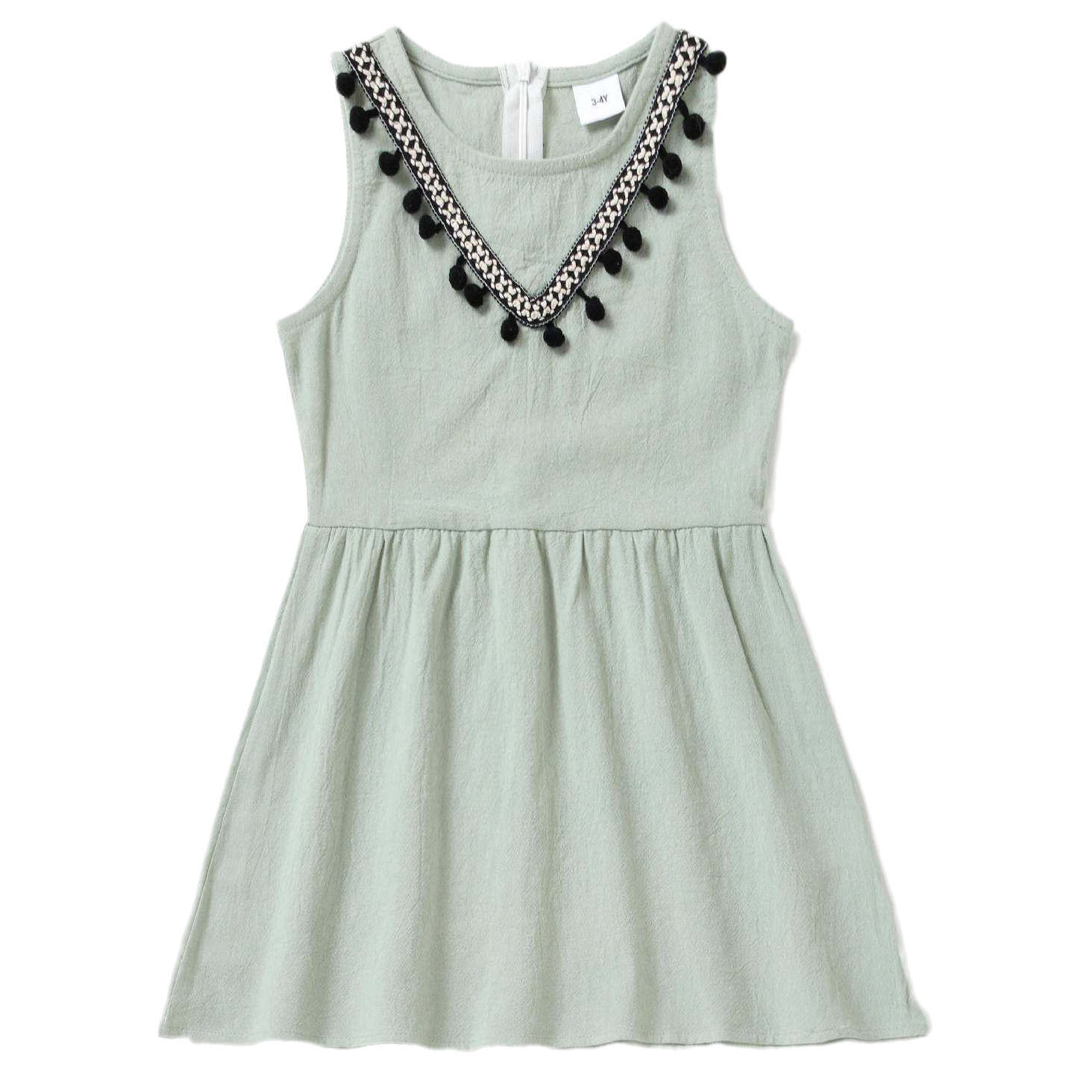 Mommy And Me Baby Kid Solid Color Dresses