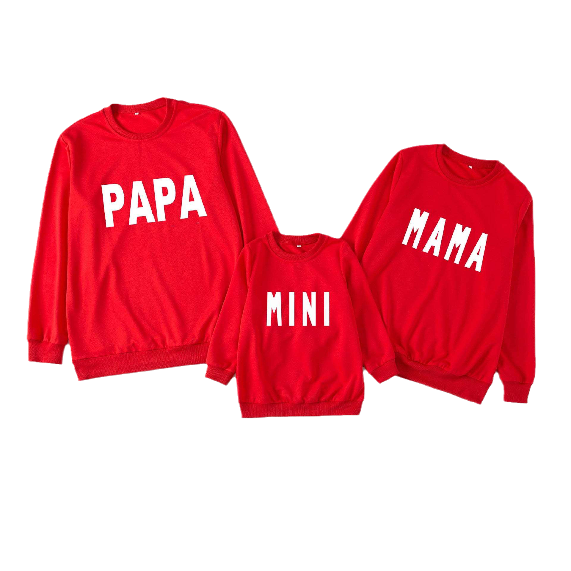 Family Outfits Baby Kid Letters Hoodies Sweatshirts