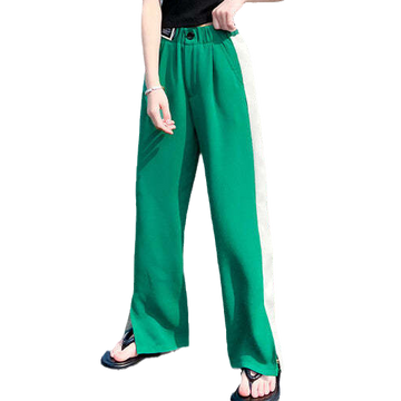 Kid Girls Color-blocking Sports Pants