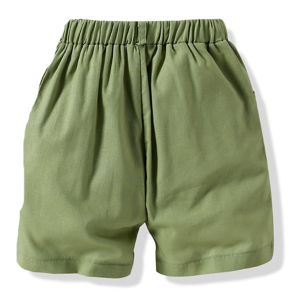 Kid Boys Solid Color Shorts