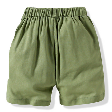 Kid Boys Solid Color Shorts