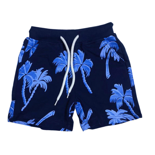 Baby Kid Boys Cartoon Plant Print Shorts