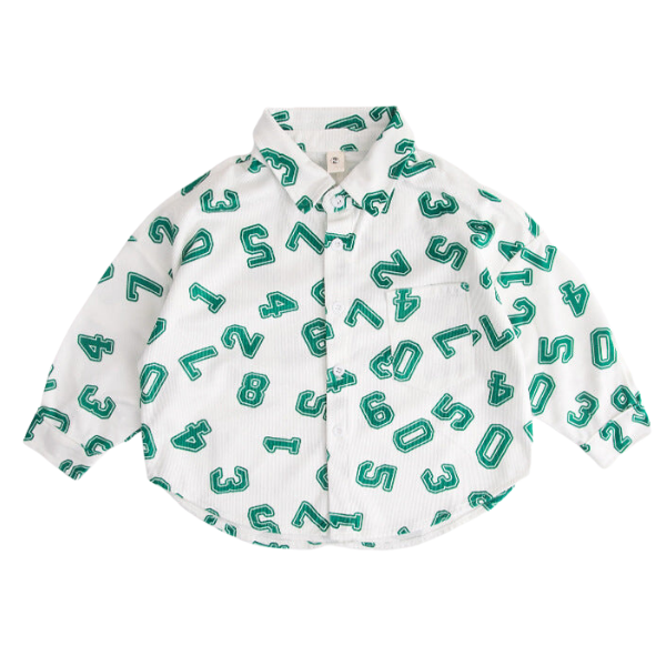 Baby Kid Boys Letters Alphabet Tops