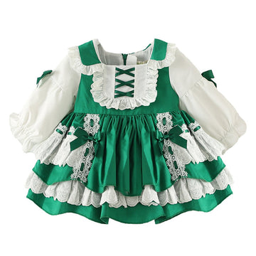 Baby Girls Bow Dressy Birthday Party Dresses Princess Dresses