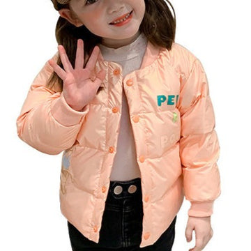 Baby Kid Unisex Letters Animals Print Jackets Outwears