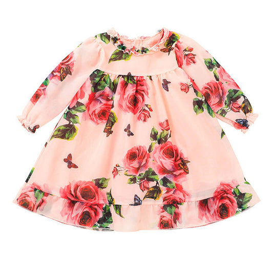 Baby Kid Girls Flower Dresses Princess Dresses