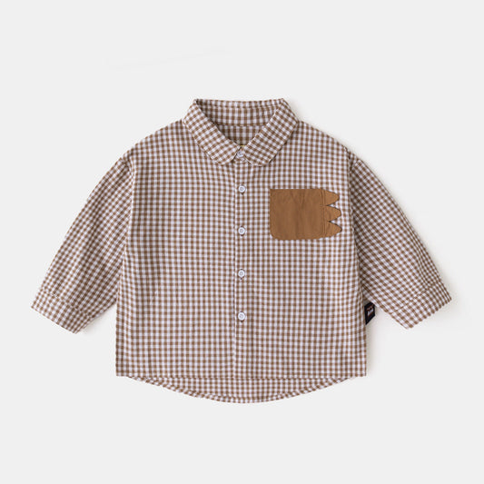 Baby Kid Boys Checked Shirts