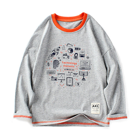 Kid Boys Print T-Shirts