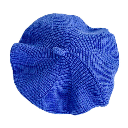 Baby Kid Girls Boys Solid Color Crochet Knitwear Accessories Hats