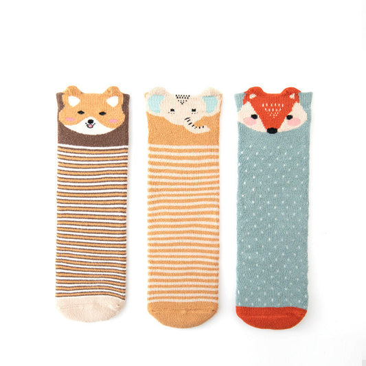 Baby Kid Unisex Animals Cartoon Accessories Socks