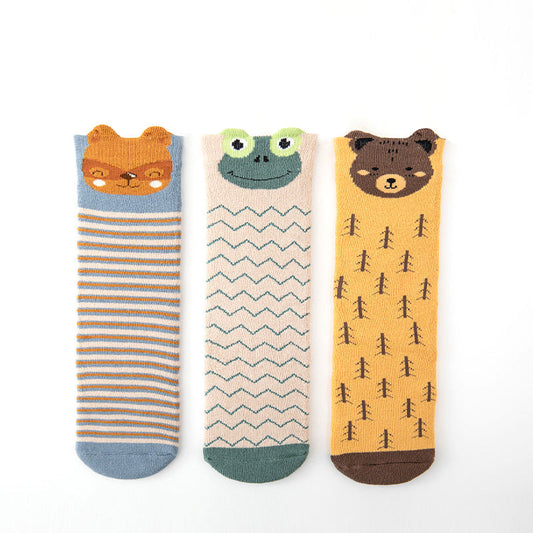 Baby Kid Unisex Animals Cartoon Accessories Socks