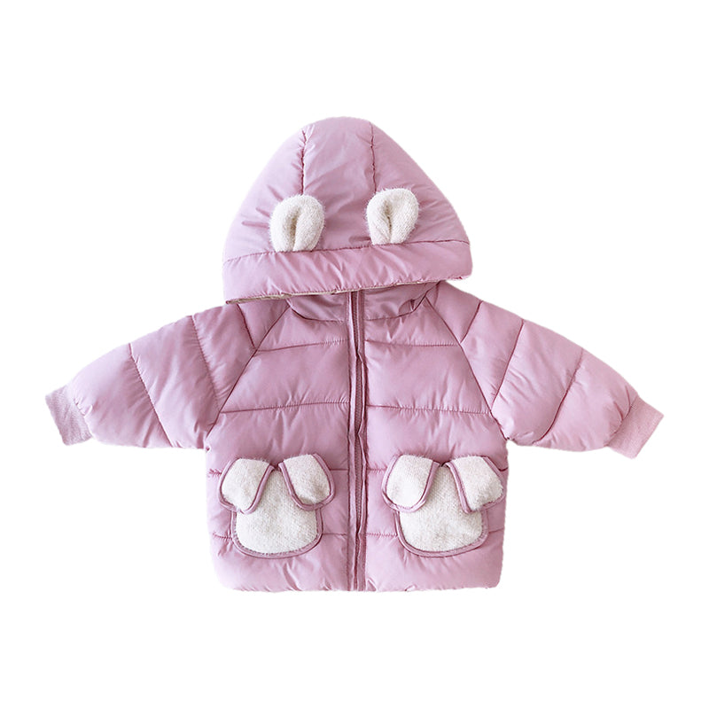 Baby Kid Girls Color-blocking Wings Jackets Outwears