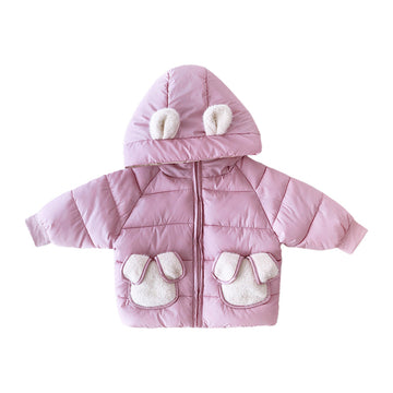 Baby Kid Girls Color-blocking Wings Jackets Outwears