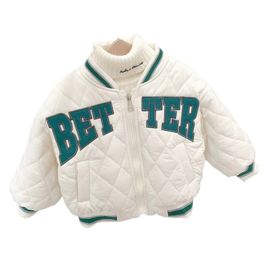 Baby Kid Girls Embroidered Jackets Outwears