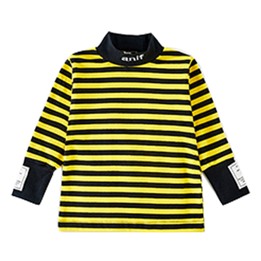 Kid Boys Striped Letters Tops