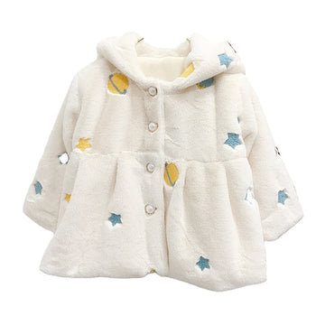 Baby Kid Girls Fruit Galaxy Coats