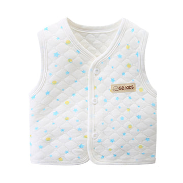 Baby Kid Unisex Star Print Vests Waistcoats