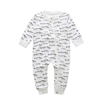 Baby Kid Unisex Animals Print Jumpsuits