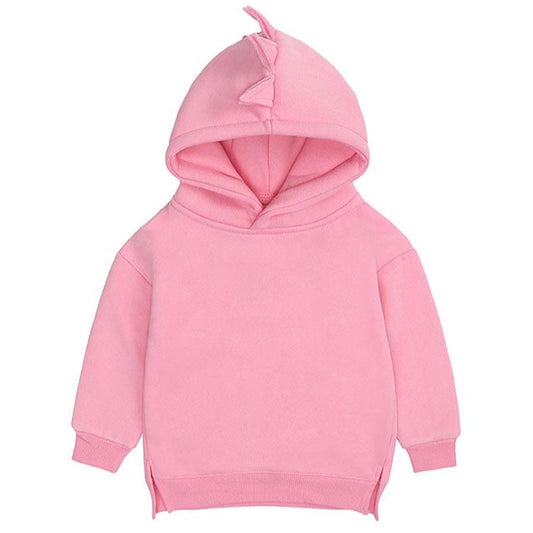 Fashion Baby Kid Unisex Solid Color Cartoon Hoodies&Swearshirts