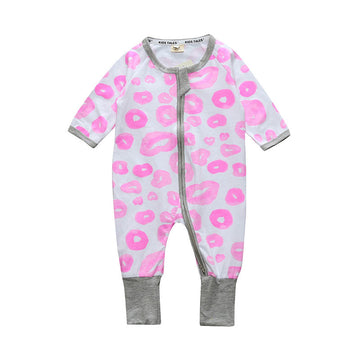 Baby Kid Unisex Flower Star Print Jumpsuits