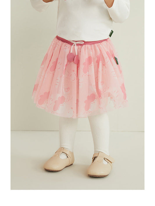 Baby Kid Girls Butterfly Cartoon Skirts