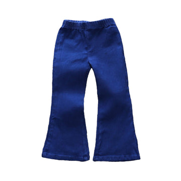 Baby Kid Girls Solid Color Tops Jeans