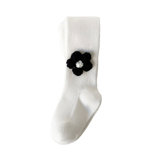 Baby Kid Girls Flower Crochet Accessories Socks