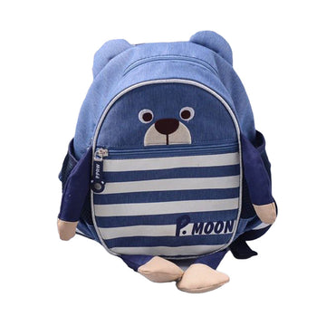 Fashion Baby Kid Unisex Striped Letters Cartoon Bag