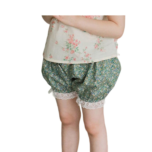 Baby Kid Big Kid Girls Flower Shorts