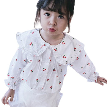 Baby Kid Girls Fruit Blouses