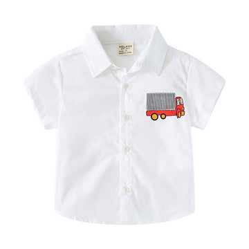 Baby Kid Unisex Car Print Shirts