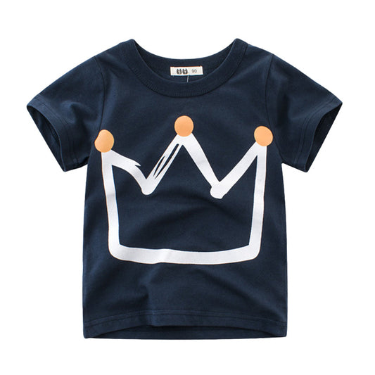 Cute Baby Kid Unisex Solid Color Print T-Shirts