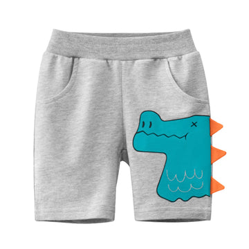 Baby Kid Boys Animals Cartoon Print Sports Shorts