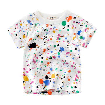 Baby Kid Boys Color-blocking T-Shirts