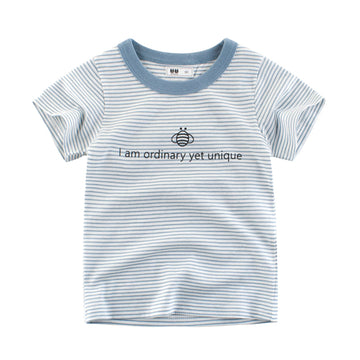 Baby Kid Unisex Striped T-Shirts