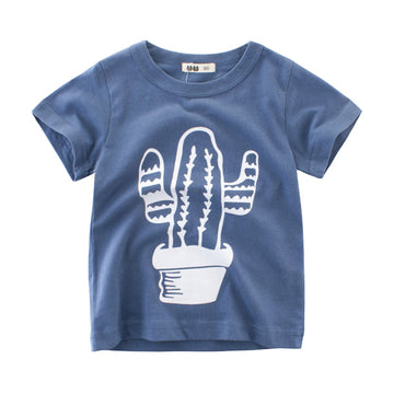 Baby Kid Unisex Plant Print T-Shirts