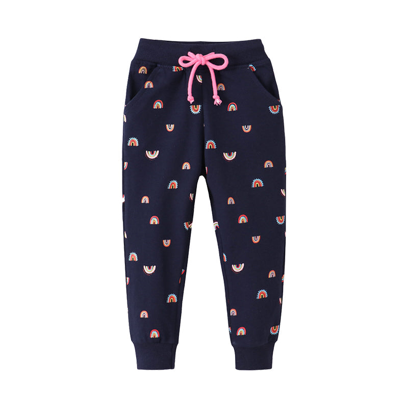 Baby Kid Unisex Rainbow Print Pants